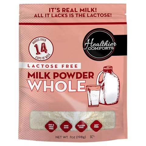 Healthier Comforts Lactose Free Milk Powder Cover