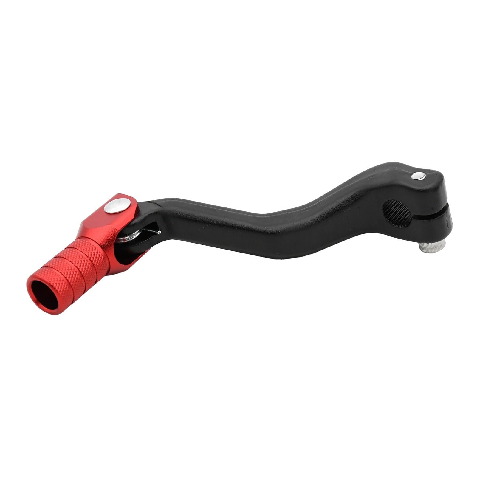 Teknui Black Red Motorcycle Gear Lever Motorcycle Folding Gear Shift Lever For Bosuer Kayo T2 T4 T6 K4 K6 Nc Cb Engine 250Cc 300Cc 450Cc Universal