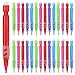 0.7 Mm Automatic Pencils, 48 Pcs Mechanical Pencils with Eraser, Assorted Colors Mini Pens for Drawing Writing School Office Stationery