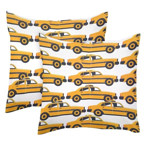 Housse de coussin velours 50x50 lot de 2 fermeture invisible - 2