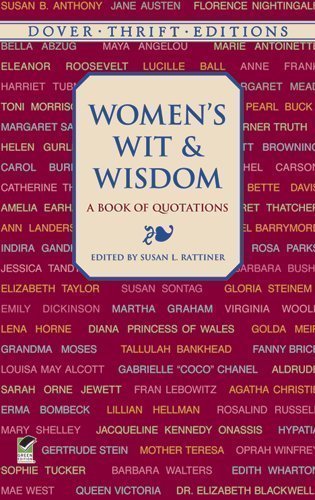 Women'S Wit And Wisdom: A Book Of Quotations cover