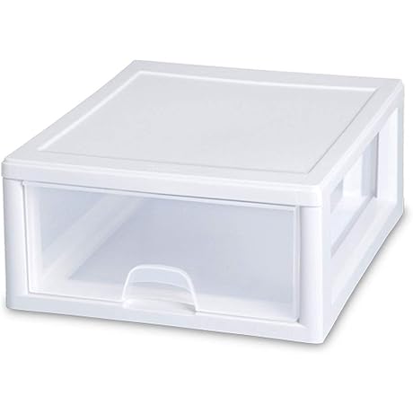 Sterilite 16 Quart Stacking Drawer for Enhanced Storage Organization: A Space-Saving Solution