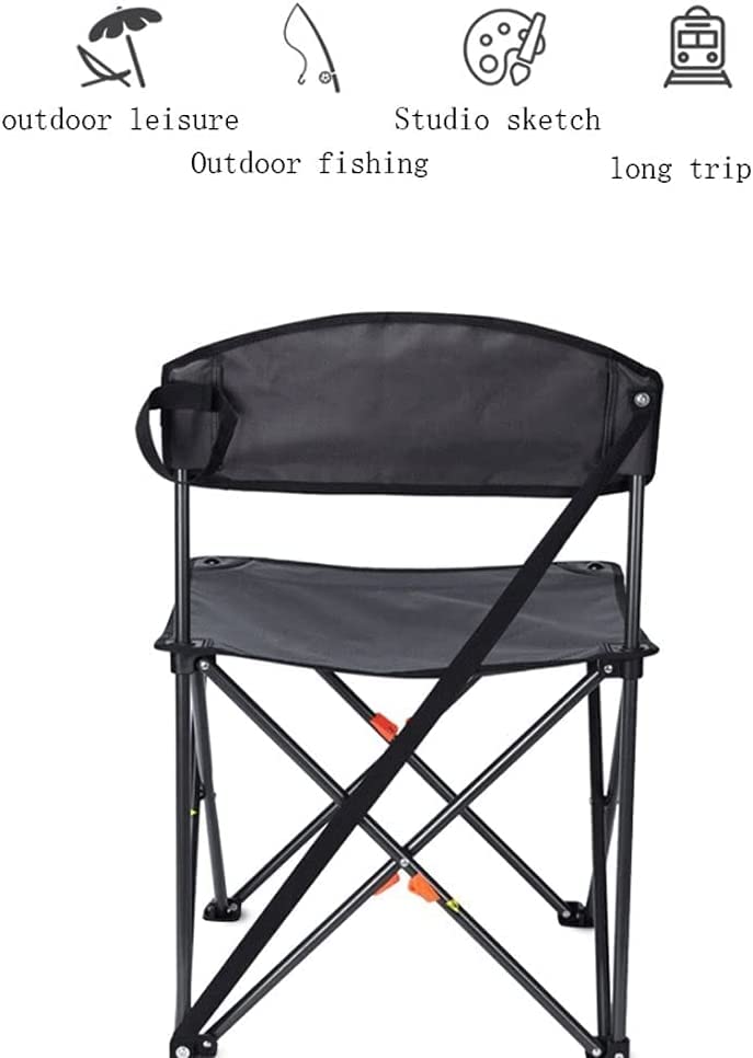 Chaise de camping pliante et légère pour soulager le dos en excursion - 6