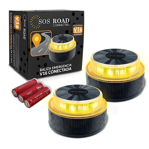 SOS ROAD Connected – Emergency Light with Geolocation for Car...