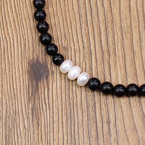 Collier perle original et bracelet multi-tours mixte pour une idée cadeau - 6