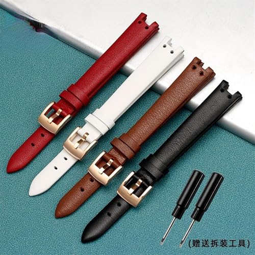 Genuine Leather for AK Girl Simple Elegant Belt Small Dial Retro Watch strap3