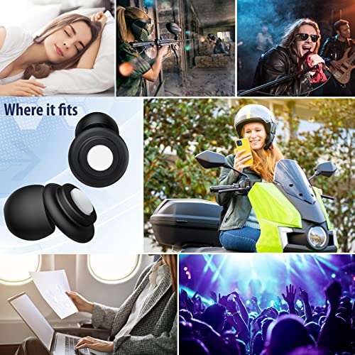 Micesea-High-Fidelity Concert Ear Plugs – Noise Reduction Earplugs, Reusable Hearing Protection For Concerts Musicians, Airplanes, Motorcycles, Sleep & Noise Sensitivity – 8 Ear Tips In Xs, S, M, L #TOP6