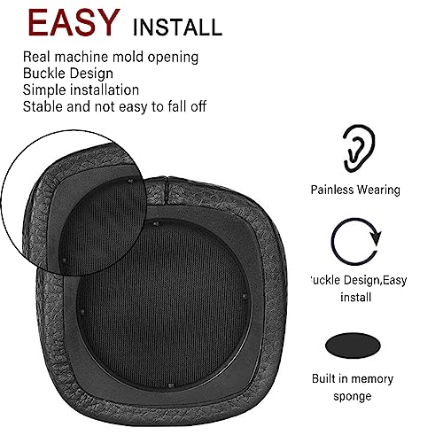 Almohadillas de repuesto para auriculares Major III Earpads en color marrón compatibles con Marshall Major III 3 Wired/Wireless Bluetooth On-Ear Headphone miniatura 2