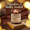 LEADO Smells Like a Published Author Candle - Creative Gifts for Writers, Congrats New Author Gifts for Women, Men - Mothers Day, Literary, Writing Present for Book Writer, Novelist, Poet, Playwright #5