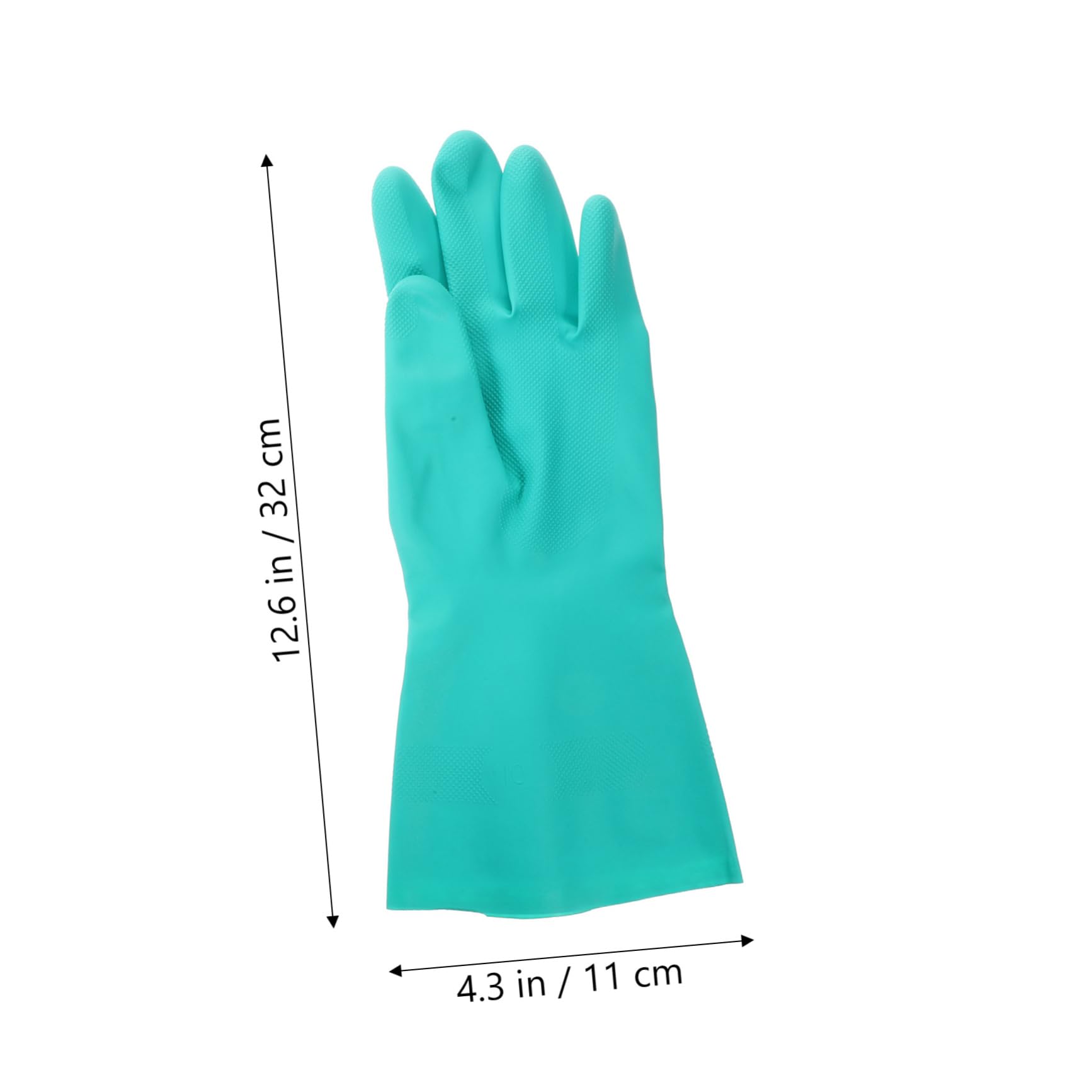 BRIGHTFUFU 1 Pair Fishing Gloves Skidproof Rubber Design with Fishbone Protection Comfortable Cotton Lining Lightweight for Use for Fishing and Hunting