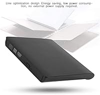 Vista 5 de Vbestlife - Unidad externa de CD y DVD, USB 3.0 Slim portátil DVD RW, lector de grabador de CD RWDVD RW, grabadora de reproductor de DVD