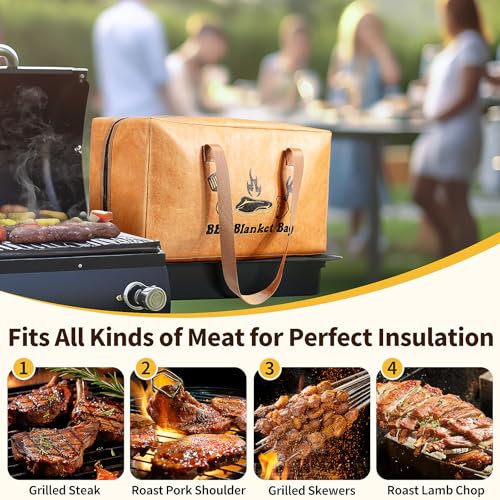 Manta para BBQ para reposar carne, aislante para jugos miniatura 6