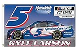 Kyle Larson Cup Series Champion #5 NASCAR Cup Series 3x5 Flag