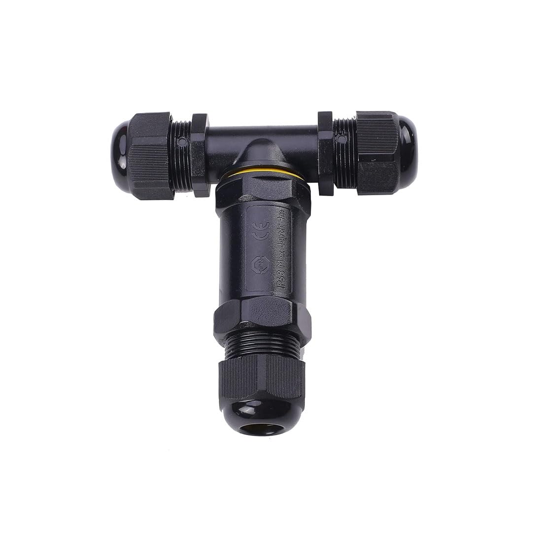 POWER CONNECT IP-68 3-Pin T-Shape Connector | Durable-Finish Waterproof, Heat & Fire Resistant IP-68 T-Shape Connector (1)-image-33