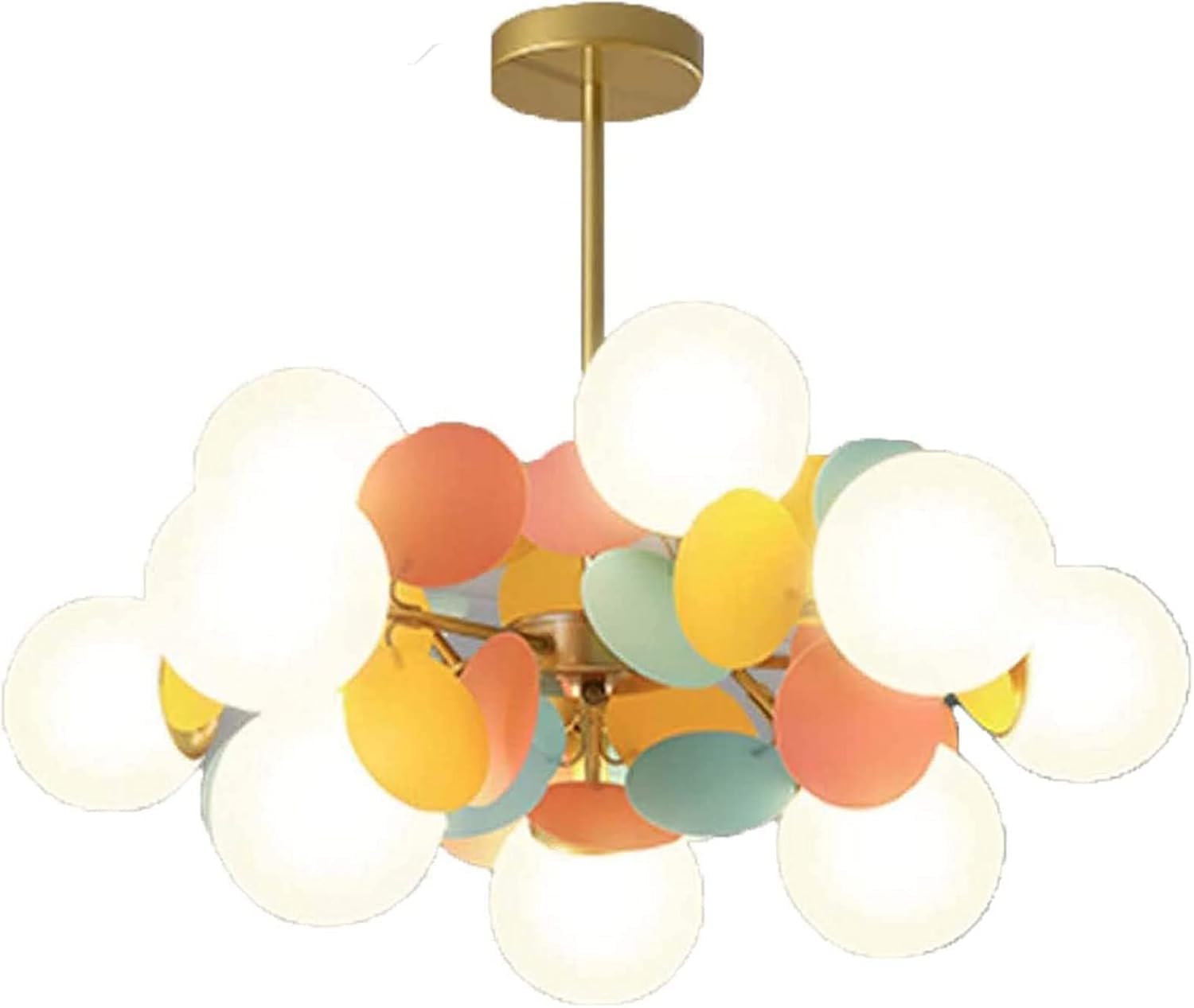 HYJAUSXB Indoor Led Ceiling Pendant, Chandelier Light Modern G9 Hanging Pendant Lighting Crystal Chandeliers Flush Mount Pendant,Foyer
