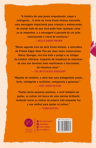 Enola Holmes: O caso da senhorita canhota (Vol. 2)