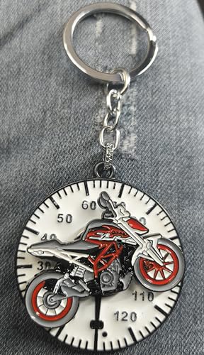 Image of MIK SPORTS BIKE PREMIUM METAL 360 DEGREE ROTATE KEY CHAIN