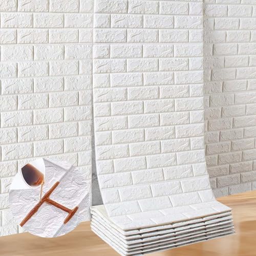 Lista de Pared disponible en línea para comprar. 41 35CM*5M Ladrillo 3D Pared Blanco,3D Paneles Pared,Paneles Decorativos 3D,DIY Panel Pared Impermeable,Revestimiento Decorativo Mural Para Casa,Oficina,Cocina,Sala De Estar,Fondo TV