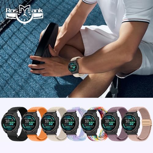 Correa 20mm Nylon Quickfit Compatible Garmin Fenix 8 miniatura 6