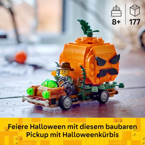 LEGO Pickup mit Halloweenkürbis 40822 – Ansicht 2