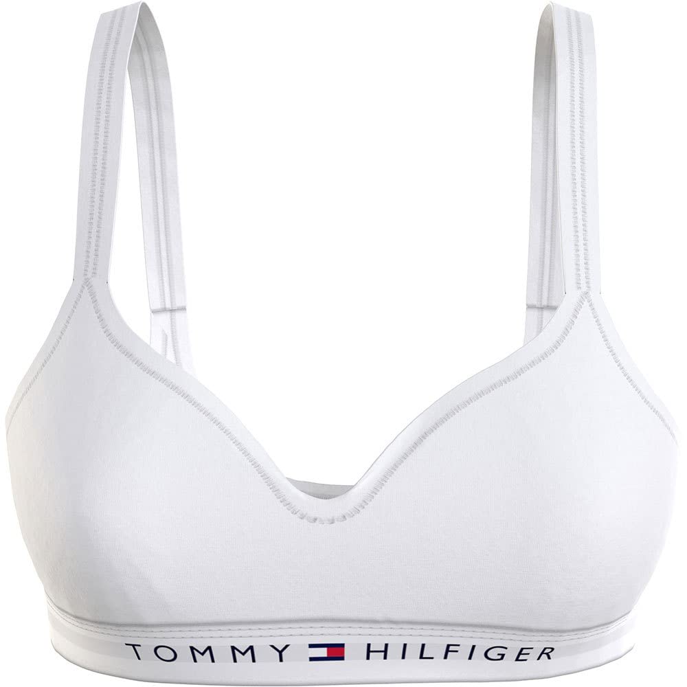 Tommy Hilfiger Women’s Lift Stretch Bralette, White (White), S