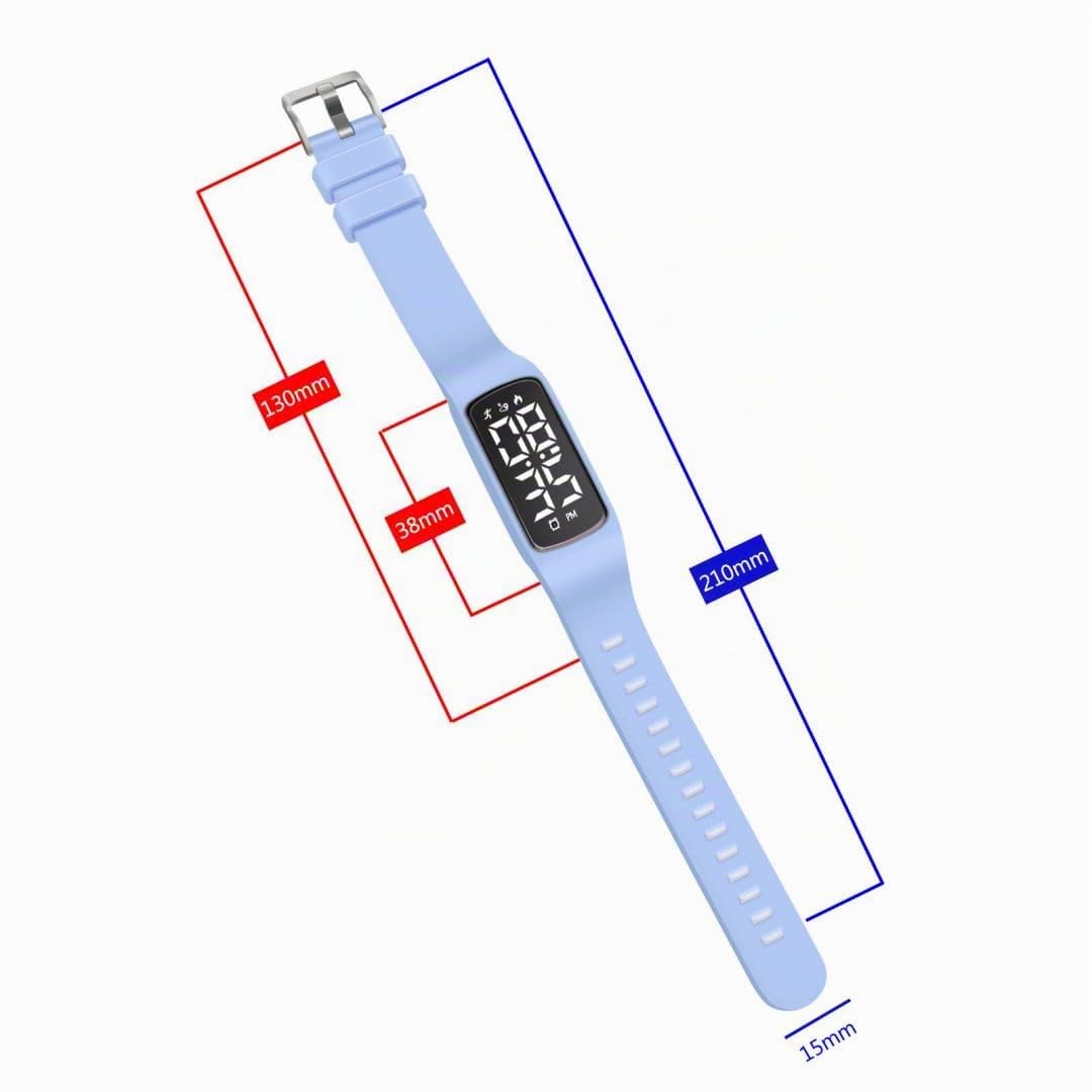 aswan watch Montre Digitale Enfant Chronomètre Alarme Date Sport