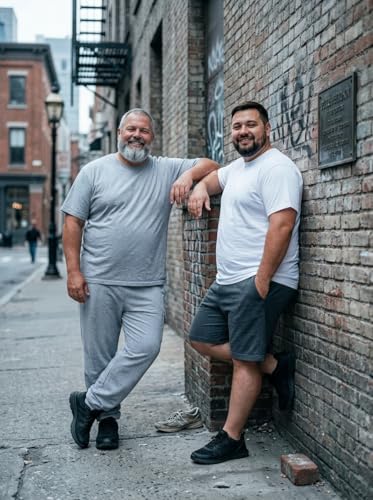 Image of MC BIG & TALL Men's Big and Tall T-Shirts - Stretch Cotton Crewneck T-Shirt Sizes 3X-10X - Durable & Breathable Everyday Tee