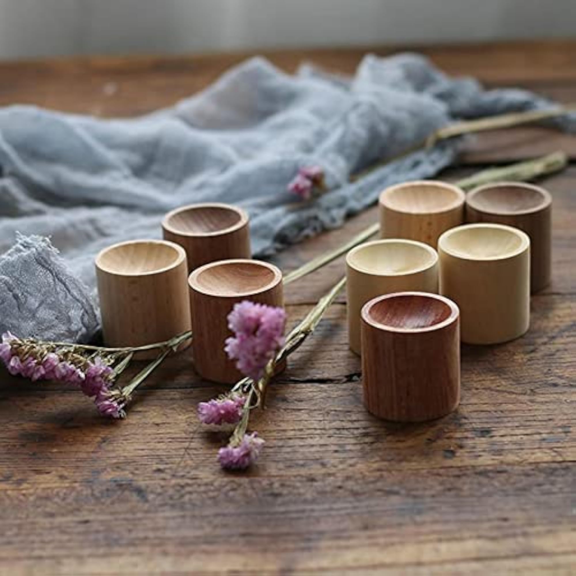 Wood Block Aroma Reed Diffuser Light, Gift for Home