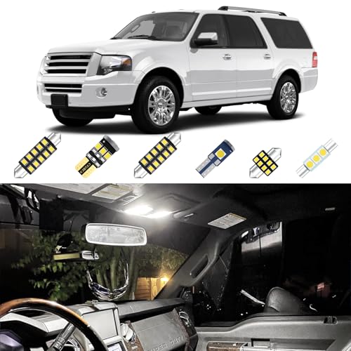 Lámparas LED para interior Ford Expedition 2003-2013, 16 piezas miniatura 1