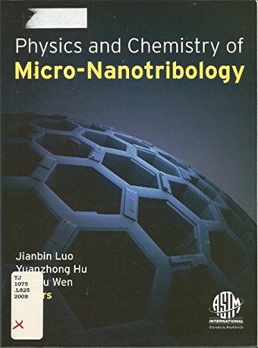 Buy Physics and Chemistry of Micro-Nanotribology — BookShops.in