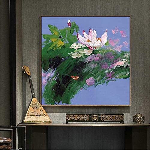 Affiches de fleurs de lotus pour décorer une chambre zen et un salon moderne