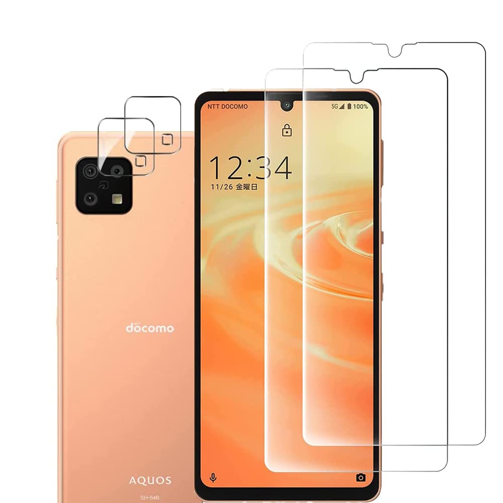 Amazon | 【2+2枚セット】 For aquos sense6 / sense6s SHG05 SH54B SH