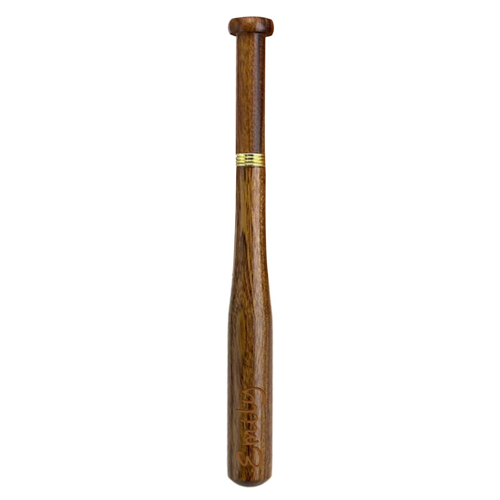 Personalised Baseball Pen, Personalised Wooden Ballpoint Pen – Custom Engraved Baseball Bat Shape, Novelty Stationery for Sports Fan – Gift, for Player Student (A)