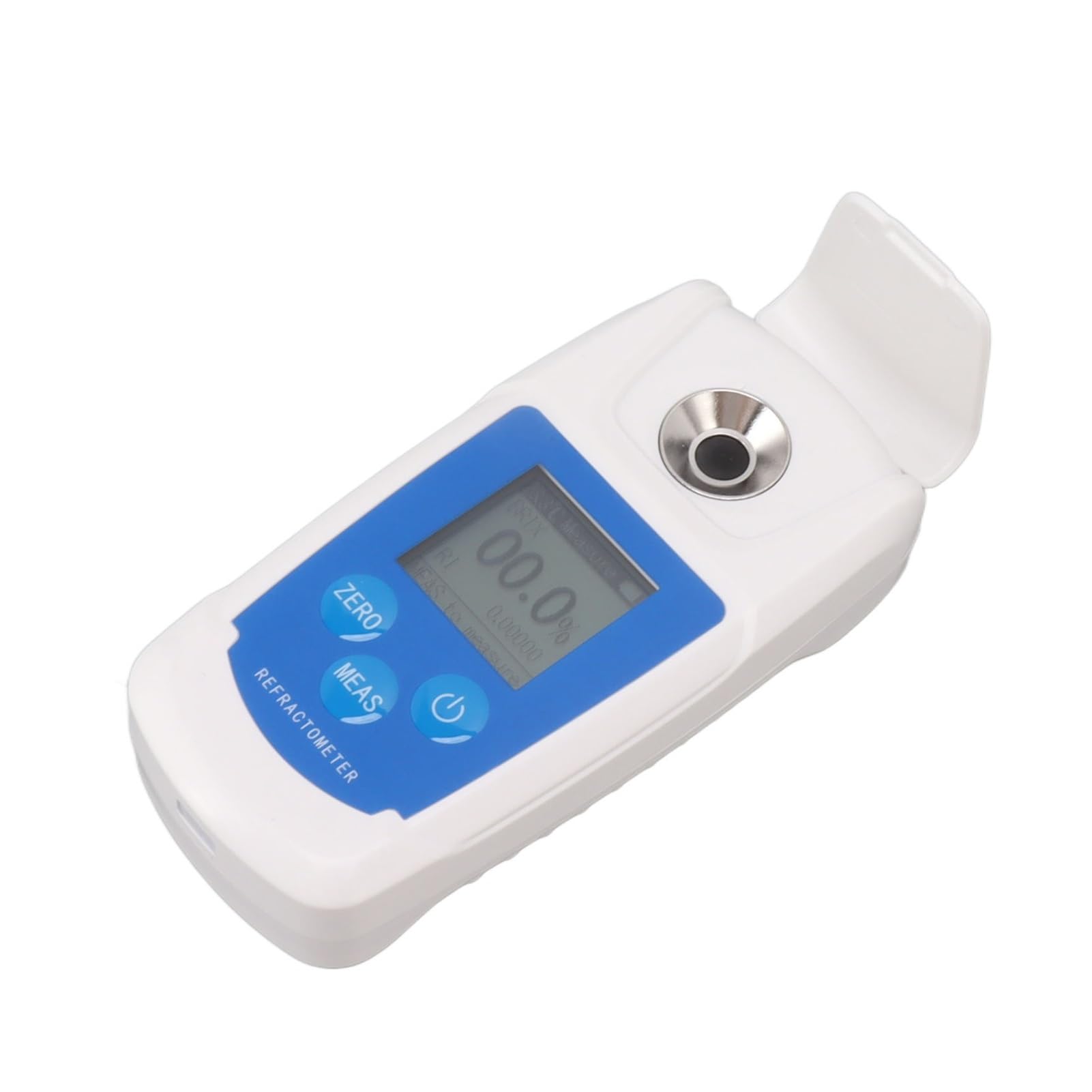 Refraktometr, 0-55% Digital Refractometer High Accuracy Tester Meter For Fruit Juice Beverage Drinks Sugar Content Measuring Tools