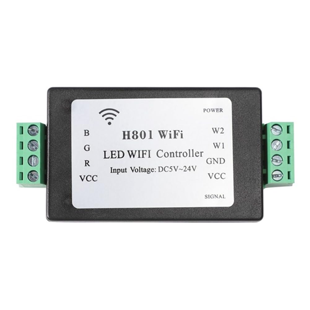 RGBW sterownik LED WiFi H801 RGBW LED kontroler WiFi LED RGB kontroler do kontrolera 5050 RGBW