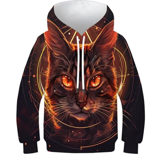 Sweat à capuche original motif relief idée cadeau anniversaire ado