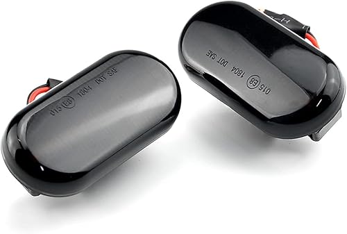 Miniatura 9 de 1 par de marcadores de guardabarros delanteros dinámicos LED marcadores laterales compatibles con Nis-san 350Z Z33 Frontier D40 Cube Z11 Latio C11