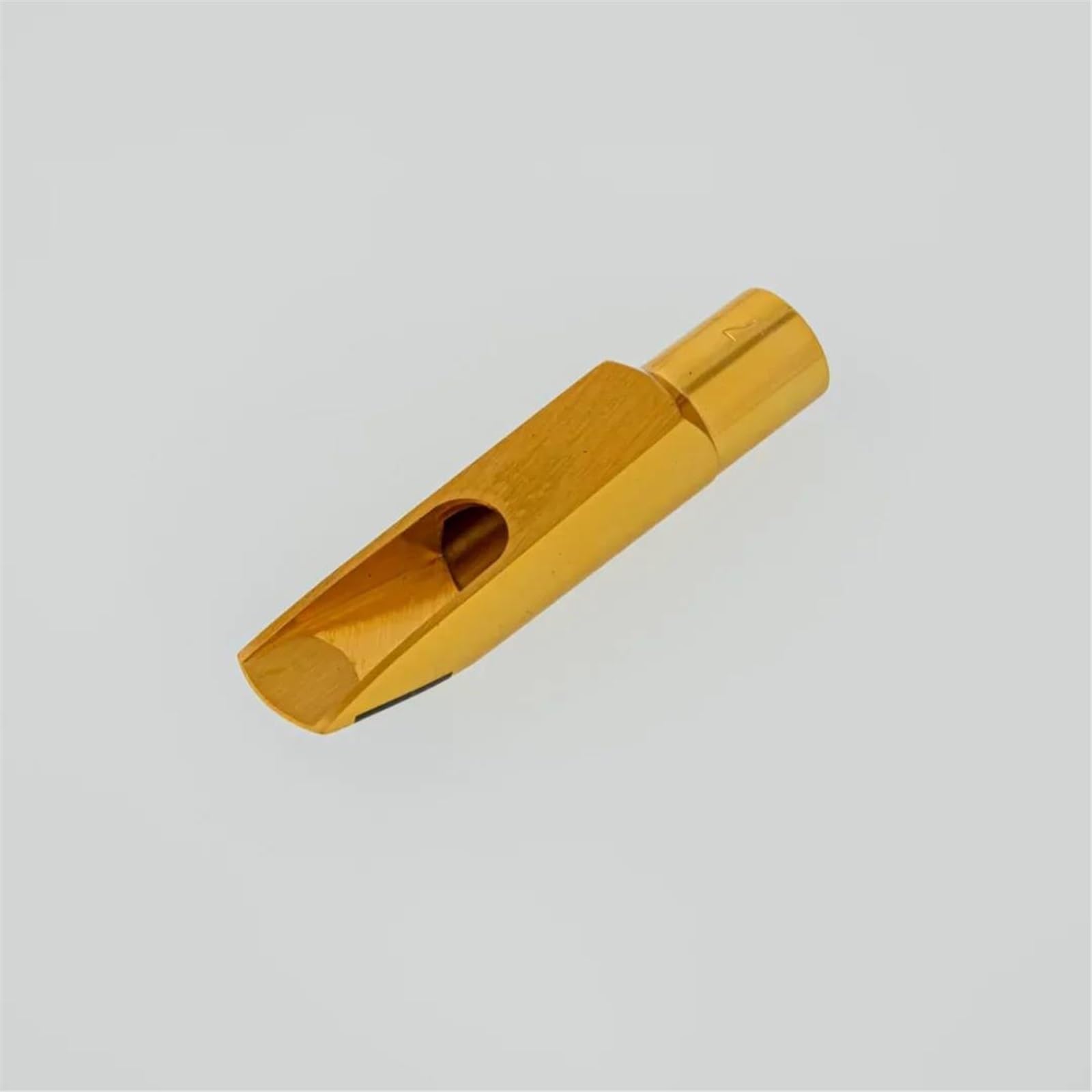 Akcesoria Do Saksofonu Profesjonalny Ustnik Metalowy Do Saksofonu Altowy Sopranowy Tenorowy Rozmiar 5 6 7 8(Gold,Alto 6)