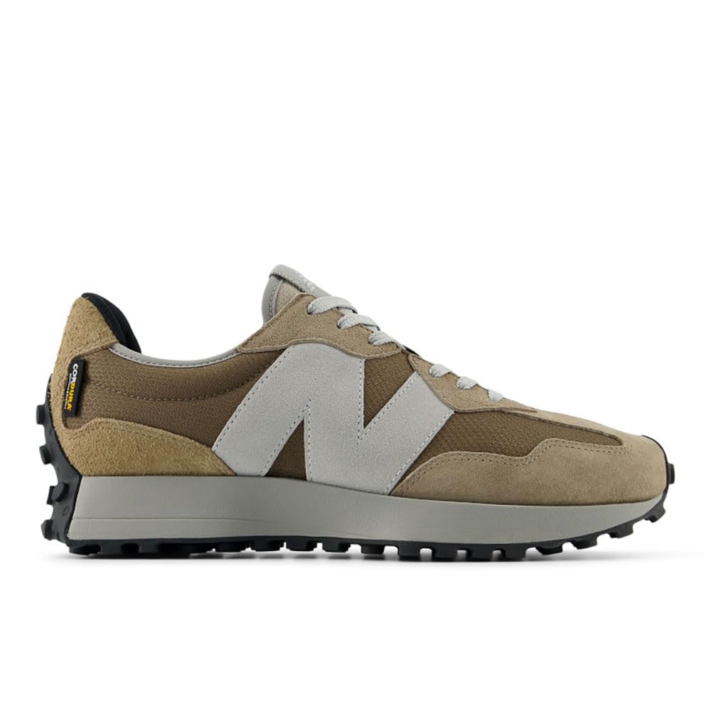 NEW BALANCE Men's 327 Sneaker, Light Mushroom, 10.5 UK