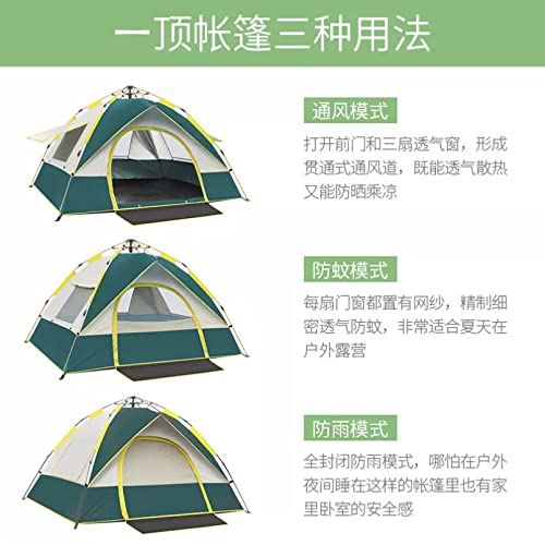 Carpa automática plegable para 1 a 2 personas miniatura 3
