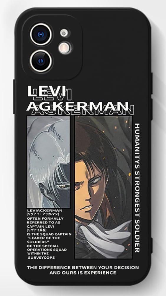 ★進撃の巨人スマホケース・リヴァイ&エレン★ 進撃の巨人 描き下ろしスマートフォンケース エレン&リヴァイ