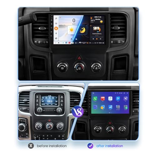 Lecteur DVD multimédia Android 15.0 pour console Ram Manual AC 2013-2018 - 2