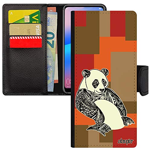 Housse Note 20 Ultra panda marron pour sécuriser vos sorties quotidiennes