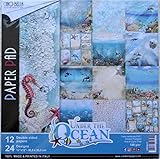 Ciao Bella CBPM017 Under The Ocean Double-Sided Paper Pack 12