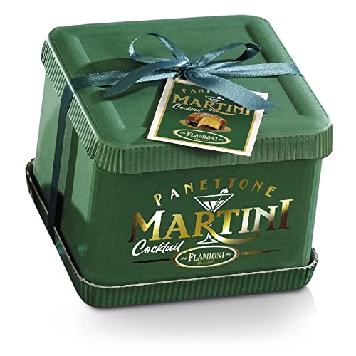 2 Panettone Flamigni Panettone Martini Cocktail Vermouth et Olives Vertes 2 x 350 g