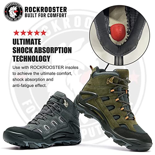 ROCKROOSTER mens Hiking Boots3