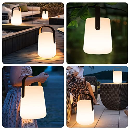Pearlstar 267 Led Table Lights With Remote, Desk Lamp 4 Modes Usb Rechargeable Warm White Hanging Lantern Waterproof Indoor Outdoor Decorative Lantern Hanging Lamps Romantic Light thumb #5