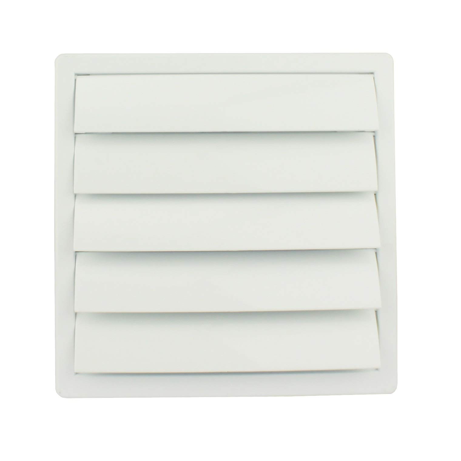 MKK Slats Ventilation Grille Movable, White, Ø 150 mm