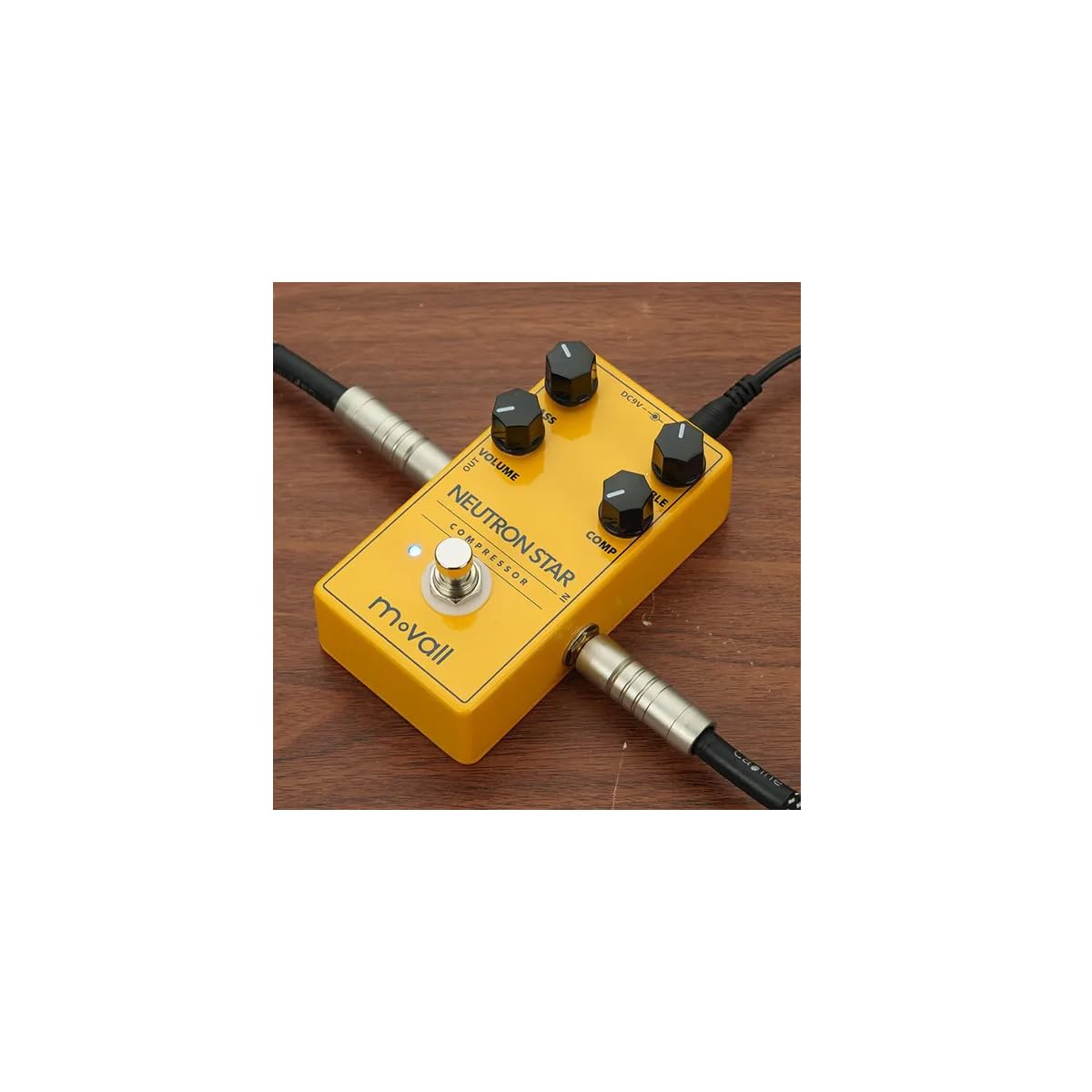 MP-109 Neutron Star Compressor Guitar Pedal - Precision Compressor, Compact, True Bypass