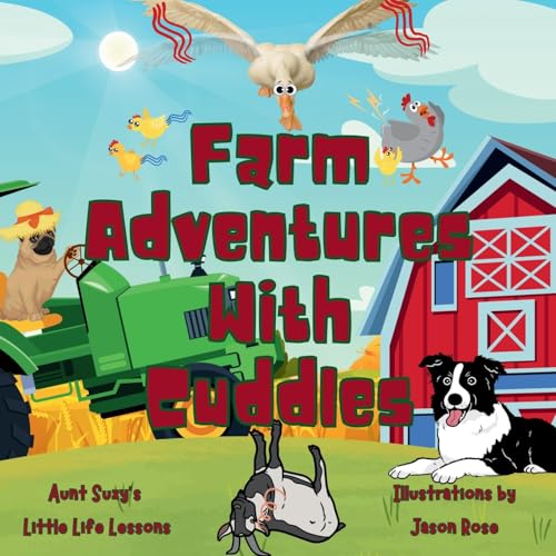 Farm Adventures with Cuddles: Cuddles the pug adventures